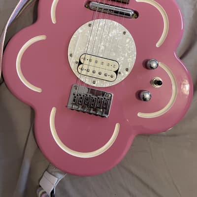 Daisy Rock Artist guitar Shell pink for sale