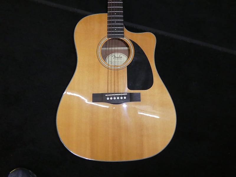 【美品】FENDER 「CD-60CE NAT-DS-V2」 ハードケース付 Fender cd-60ce nat-ds-v2 2010's - Gloss | Reverb