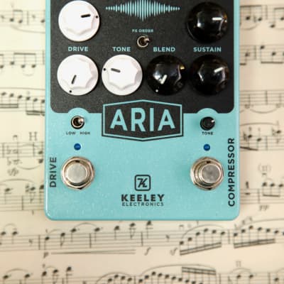 Reverb.com listing, price, conditions, and images for keeley-aria-compressor-drive