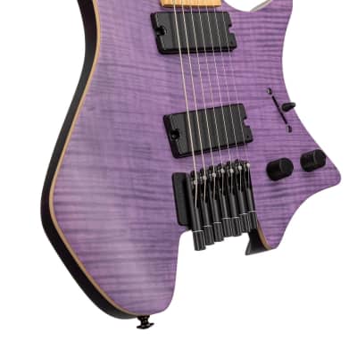 Strandberg Boden Standard NX 7 Electric Guitar  - Trans Purple image 9