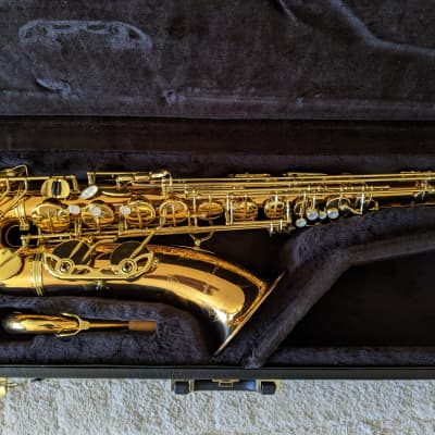 Yanagisawa tenor saxophone T9930 Sterling silver neck & body, brass bow &  bell.
