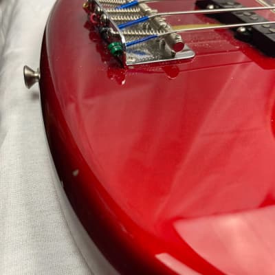 Fender American Original '60s Jazz Bass 4-string J-Bass with COA & Case 2018 - Candy Apple Red / Rosewood fingerboard image 8