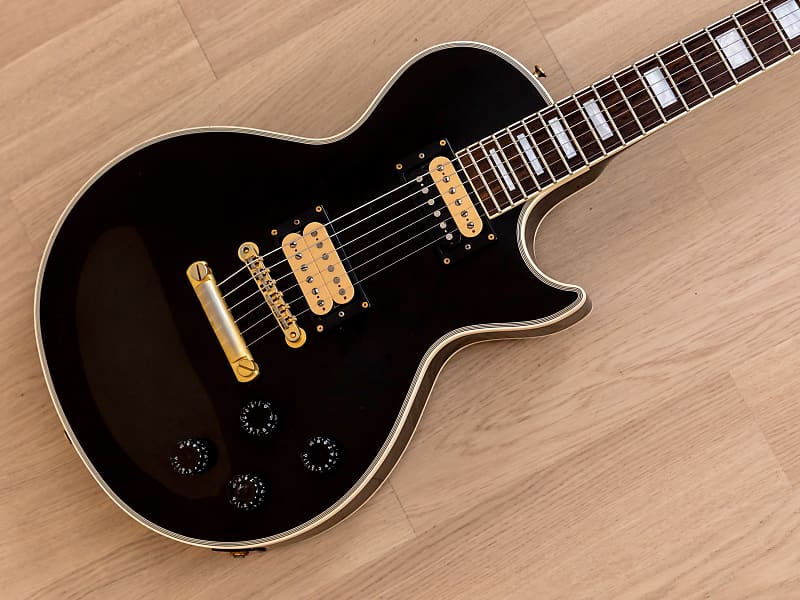 1990s Edwards By Navigator Ken Yokoyama Signature E-LP-95C Black