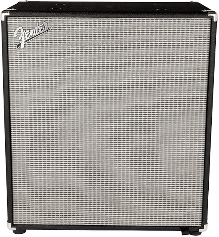 Fender Rumble 210 Bass Cabinet Black and Silver image 1
