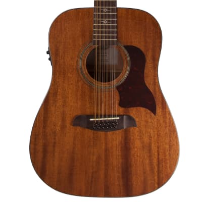 Sawtooth Mahogany Series 12-String Acoustic-Electric Dreadnought Guitar for sale