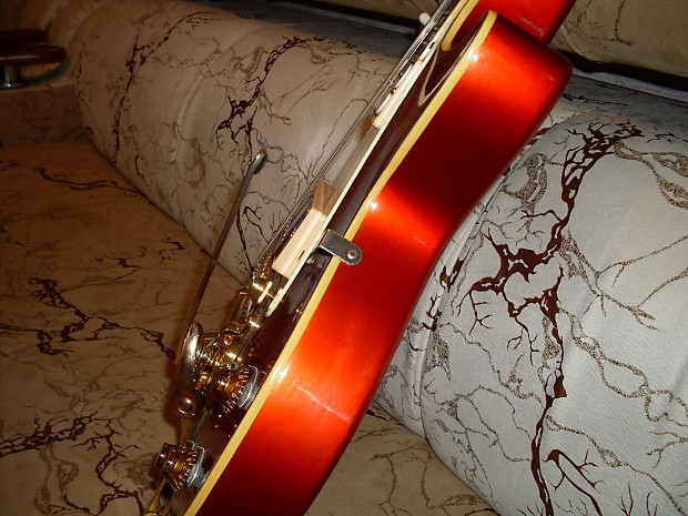 ギター Tokai TLS-JH SR Les Paul  Bigsby B7 Tokai LS196 VF bigsby B7 love rock les paul Violin finish
