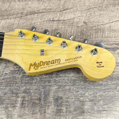 MyDream Stratocaster Custom Built - Heavy Relic Sunburst SRV image 4