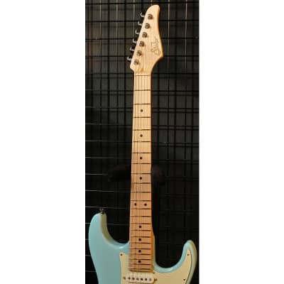 Suhr Guitars JE-Line Standard Alder with Asatobucker (Daphne Blue/Maple) SN.72652 [USED] [Weight3.61kg] image 7