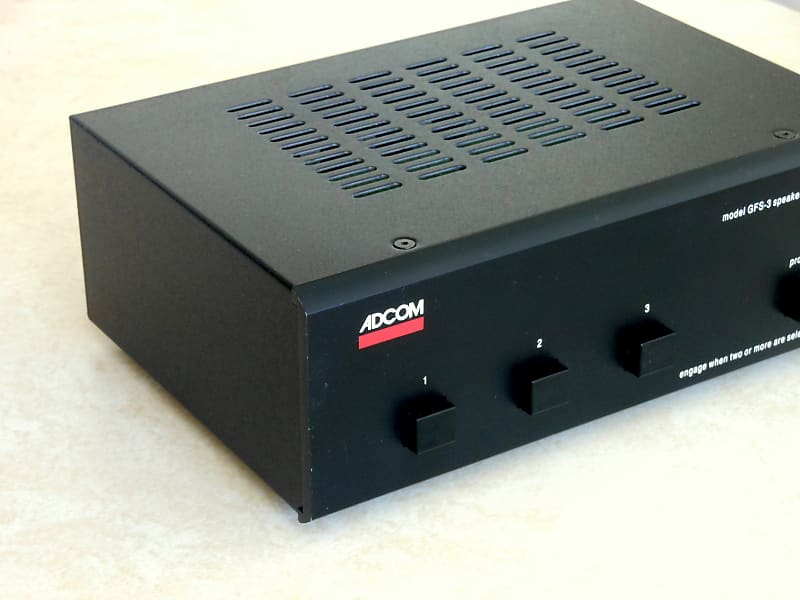 Adcom speaker hot sale selector