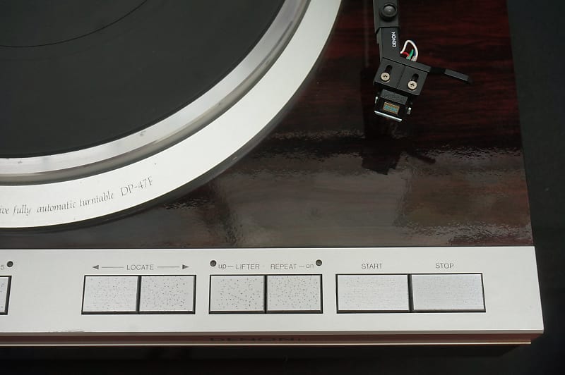 Denon DP-47F Fully Automatic Direct Drive Vintage Turntable 240V