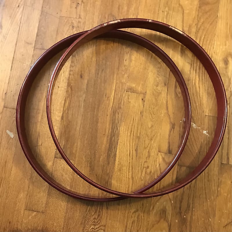 Gretsch 18” Maple Bass Drum Hoops Reverb