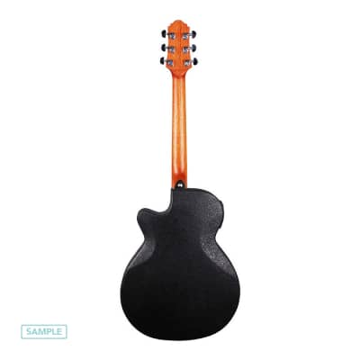 Crafter FX-550 EQ Electro Acoustic Guitar Trans Blue Burst w