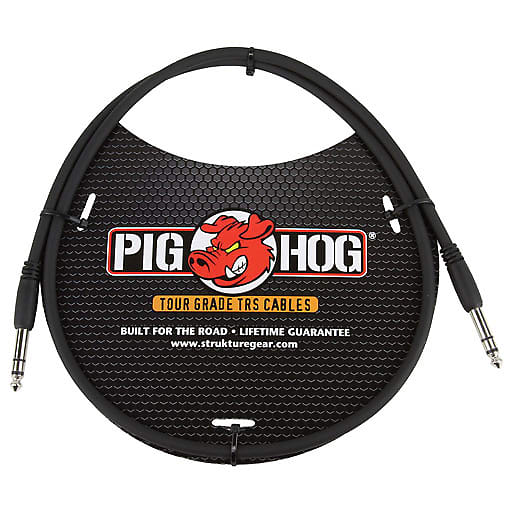 Pig Hog PTRS03 Straight to Straight Instrument Cable -  3 ft. image 1