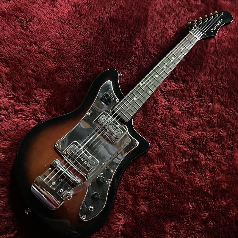 c.1965 Columbia/Matsumoku /Eko CSG-631 MIJ Vintage Guitar “Sunburst”