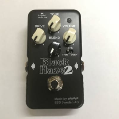 EBS Black Haze 2 Distortion/Overdrive w/ Original box & paperwork image 3