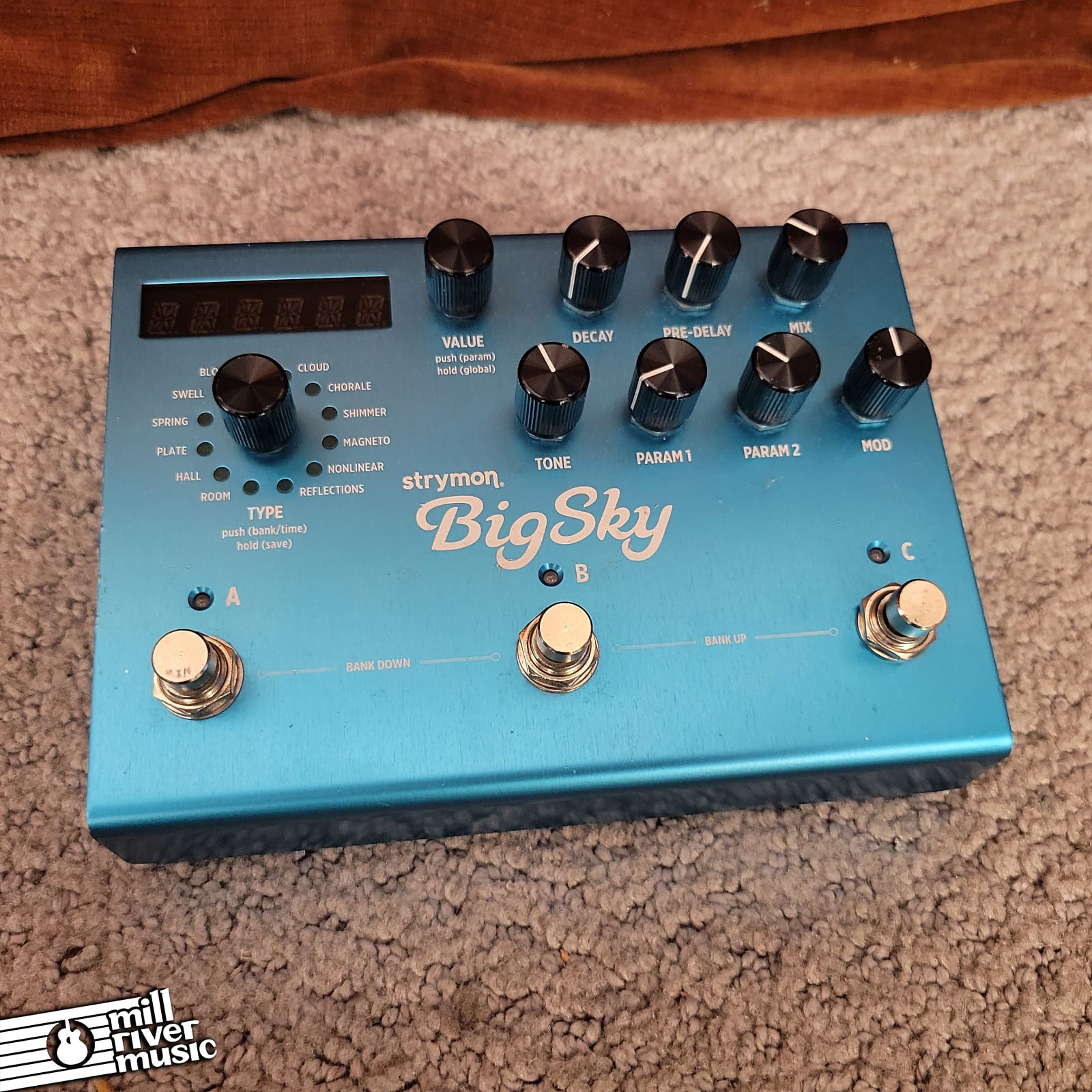 Strymon Big Sky Reverb Effects Pedal Used