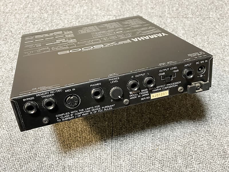 Yamaha FX500B Bass Simul-Effect Processor New internal