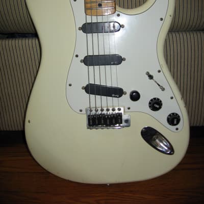 Carlo Robelli FUJIGEN Custom Stratocaster 1975 Olympic White Electric Guitar image 3