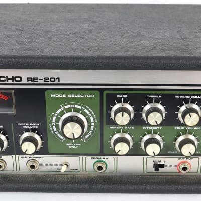 Vintage 1982 Roland Japan RE-201 Space Echo Delay Reverb Electric Guitar Effect image 5