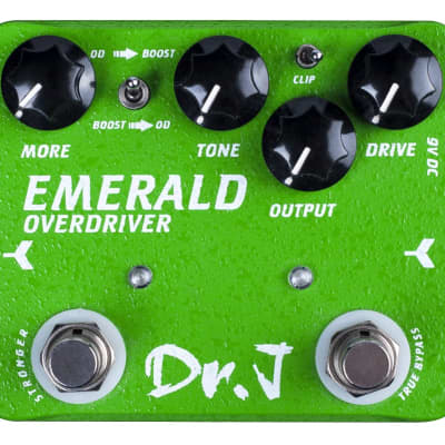 Reverb.com listing, price, conditions, and images for dr-j-emerald-overdrive