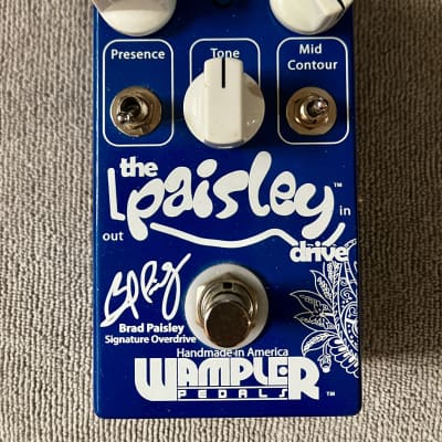 Wampler Paisley Drive Brad Paisley Signature Overdrive