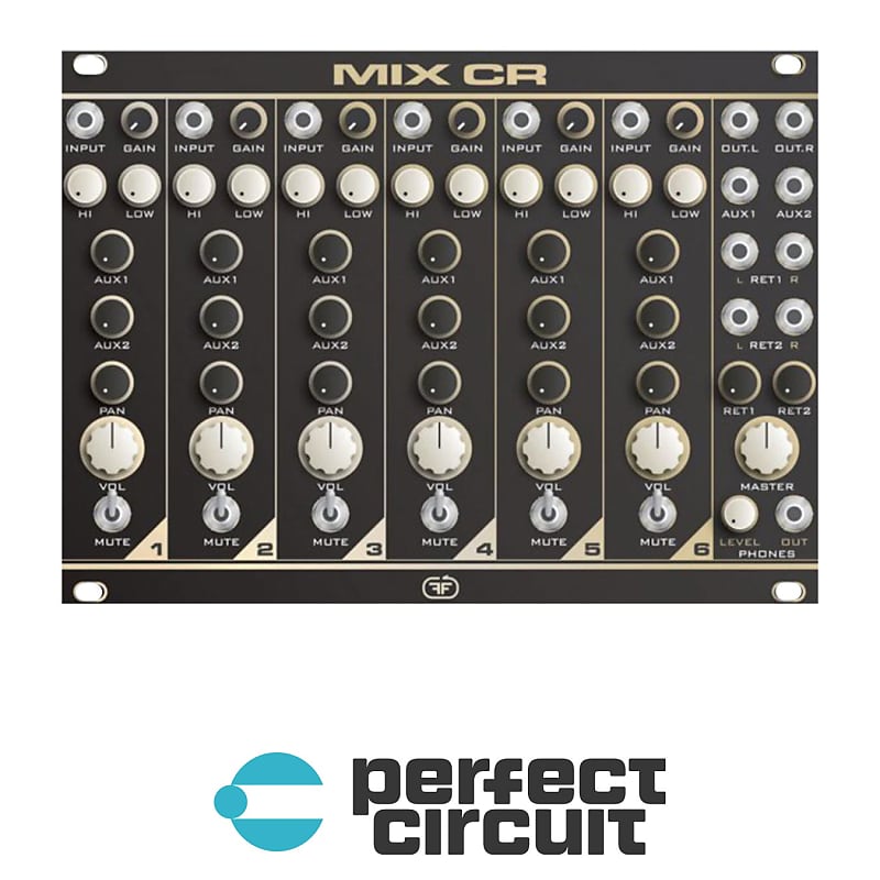 Feedback Modules MIX CR 6Channel Stereo Mixer Reverb