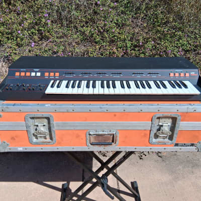 Serviced ARP Omni 2 with New Sliders & Anvil Case