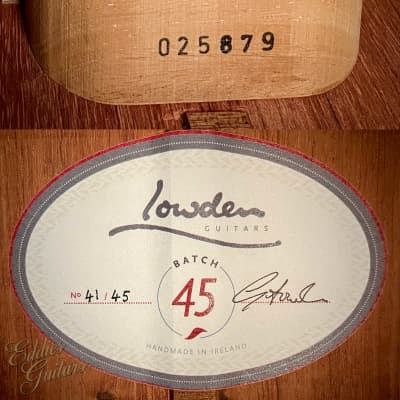 Lowden O-38 Special ‘Batch 45’ Limited Edition - Bubinga & Cedar image 24