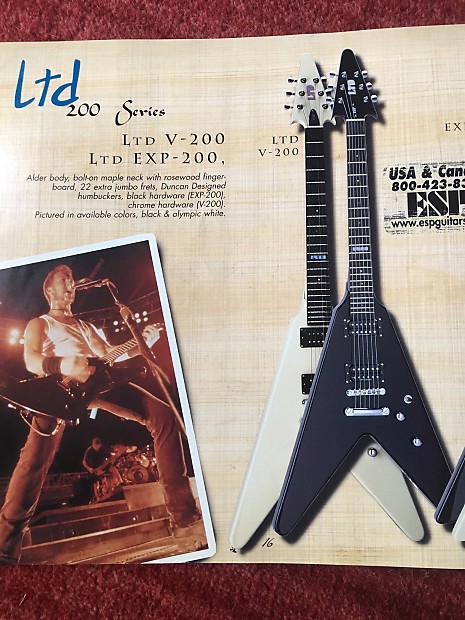 ESP LTD V 200 1998 Black Lawsuit Model Esp Ltd V 200 Lawsuit