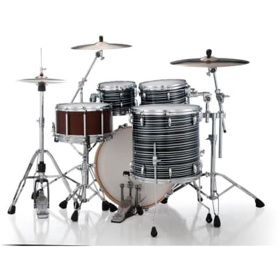 Pearl Master Maple Gum MMGC924XSP-S/C855 - Black Oyster Swirl image 2