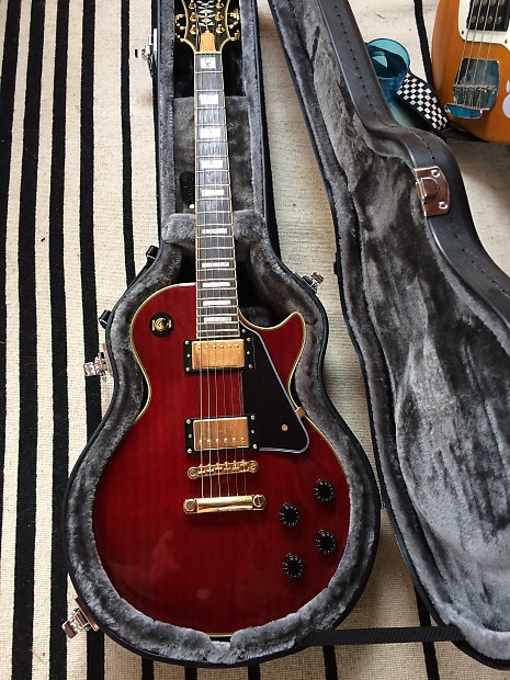 Epiphone les top paul custom 100th