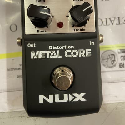 Pedale effetto per chitarra nux distortion metal core b stock senza scatola image 1