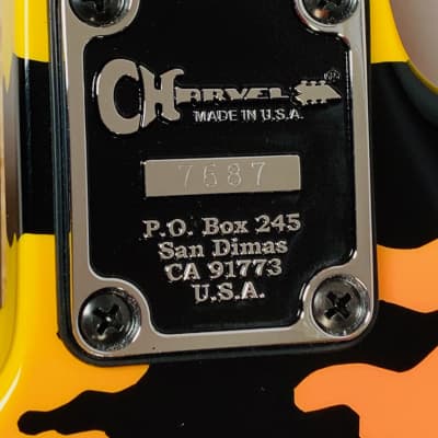 Charvel Custom Shop San Dimas Bass, Exceptionally Rare! 2007 Yellow Bengal image 10