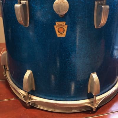 Ludwig Drums 1960's - Blue Sparkle image 22