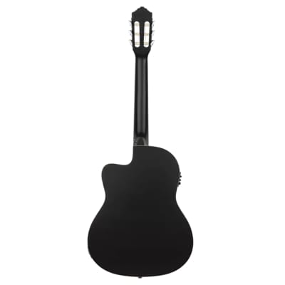 Ortega Family Series Thinline Acoustic-Electric Nylon Classical 6-String Guitar w/ Bag image 4