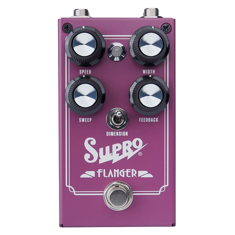 Supro 1309 Analog Flanger Effects Pedal