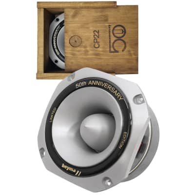 Beyma CP22 AN 50th Anniversary Limited Edition 8 Ohms 35W Bullet Tweeter image 1