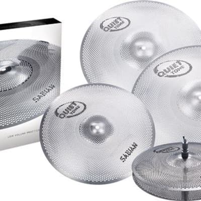 Quiet Tone QTPC504 Practice Cymbal Set 14H/16C/18C/20R image 2