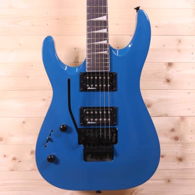Jackson JS Series Dinky Arch Top JS32 LH Left Handed Electric Guitar - Bright Blue for sale
