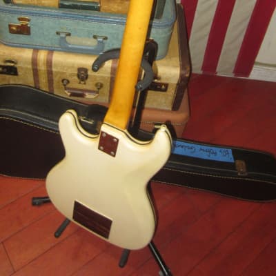 ~1965 Hofner Model 173 White Vinyl image 5