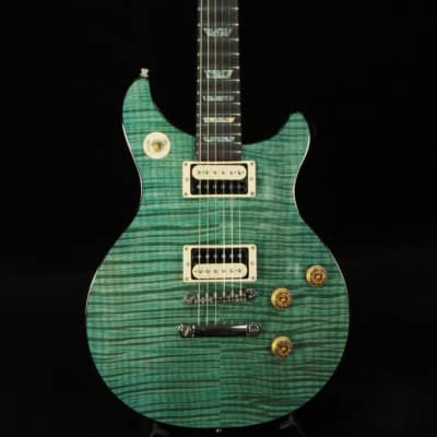 Gibson Custom Tak Matsumoto DC Standard Flame Top Aqua Blue 1st