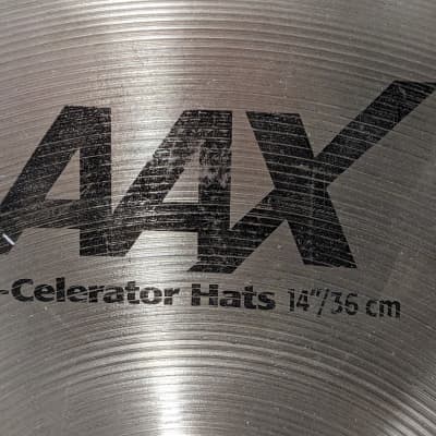 Sabian 14" AAX X-Celerator Hi-Hat Cymbal (Bottom) 2005 - 2018 - Natural image 9