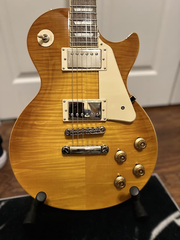 Epiphone Les Paul Lemon Burst | Reverb