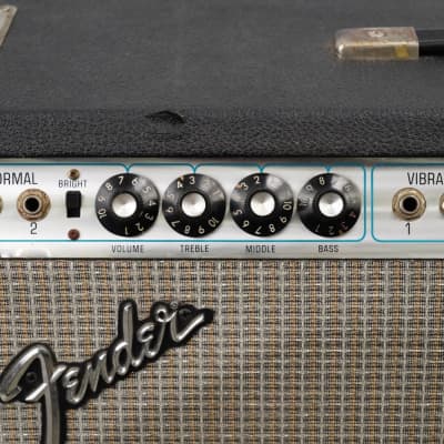 1975 Fender Twin Reverb 2-Channel Guitar Combo Amplifier #51583 image 3