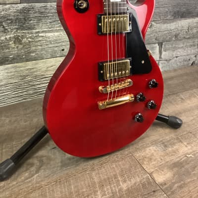 Gibson Les Paul Studio w/ Gold Hardware - Ruby Red image 4