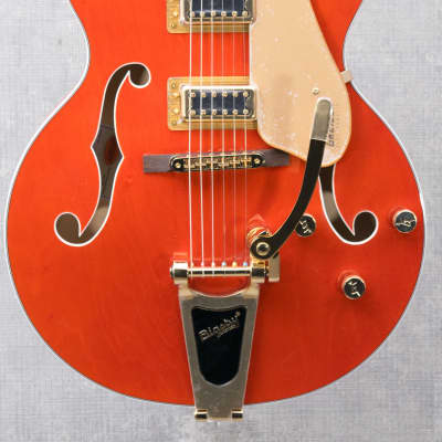Gretsch G5422TG Electromatic Classic Hollow Body Double-Cut with Bigsby Orange Stain image 1