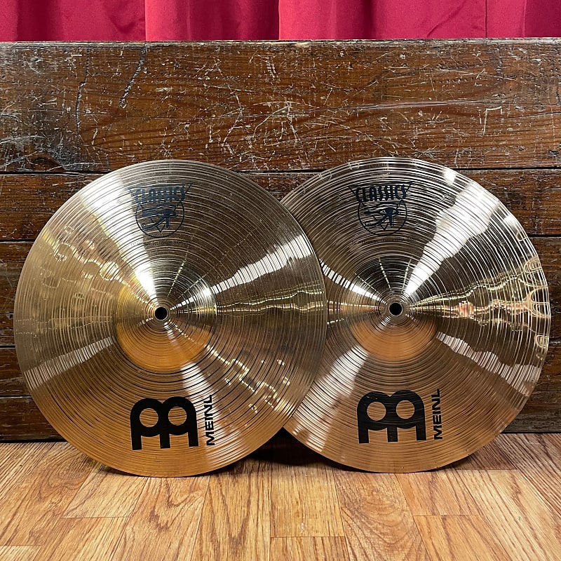 13" Meinl Classics Medium Soundwave HiHat Cymbal Pair Reverb