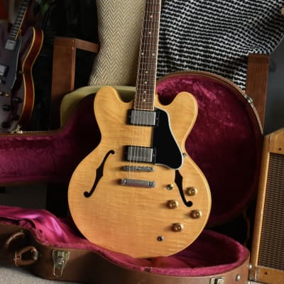 1995 Gibson USA ES-335 Dot Antique Natural Figured, w/OHSC, Good Wood Era, All Original, Natural Relic image 4