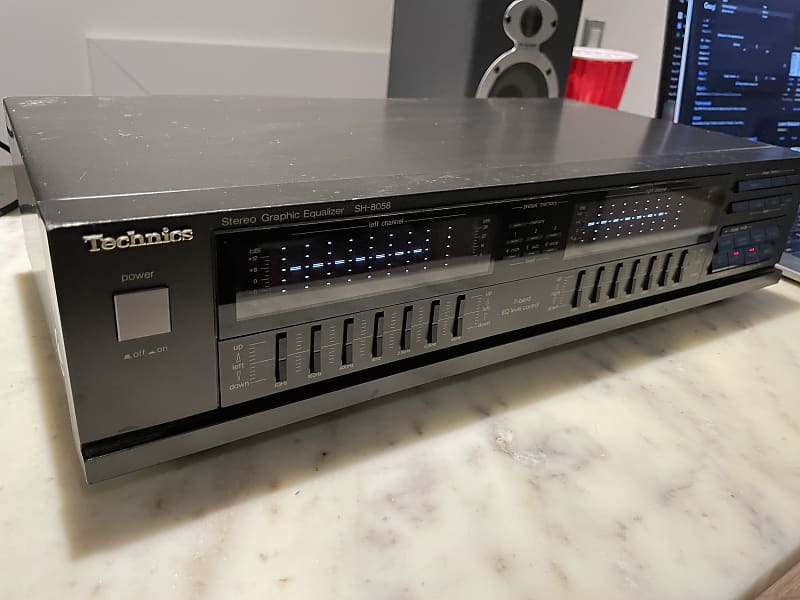 Technics SH-8058 Stereo Graphic Equalizer EQ Stereo Hi Fi