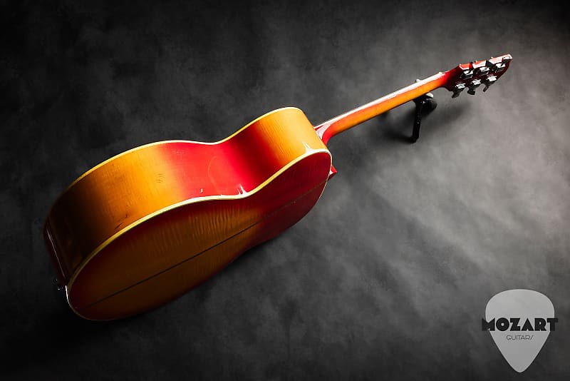 Greco Gibson J-180 70's - Cherry Sunburst | Reverb